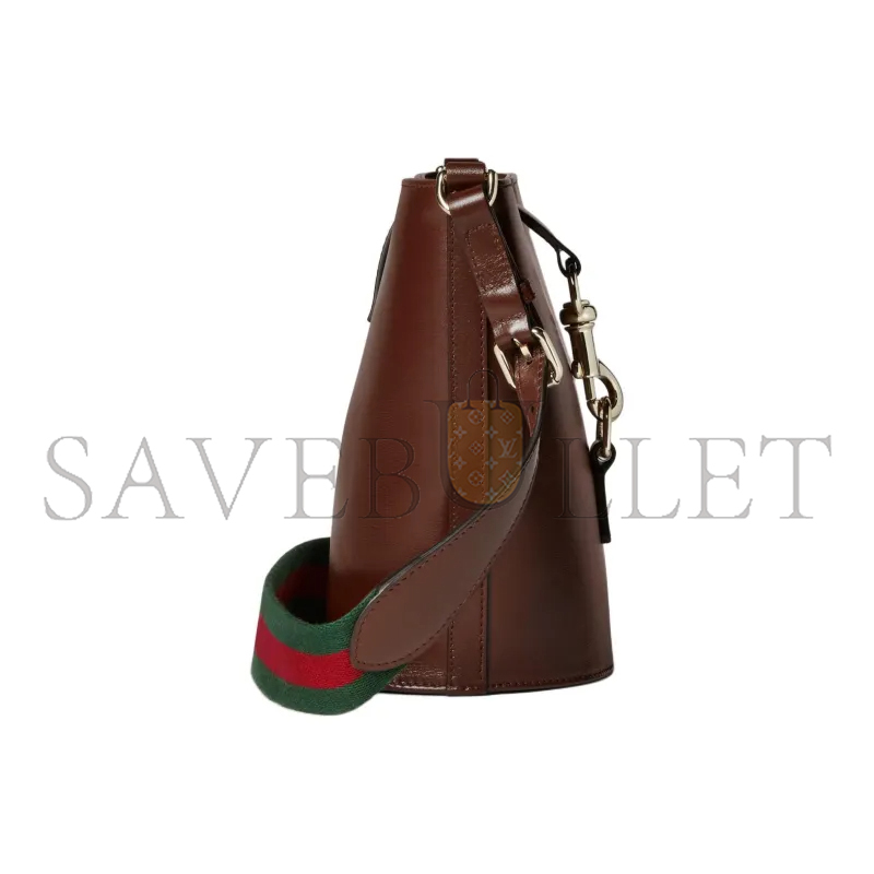 G*u*i leather mini bucket 782908 (20.5*18.5*12.5cm)